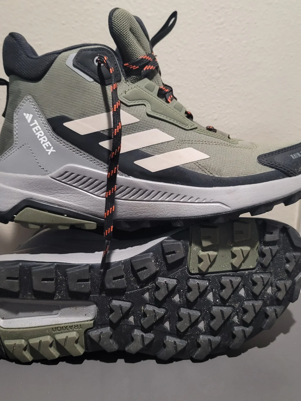 Adidas Terrex Olive Green Hiking Sneakers